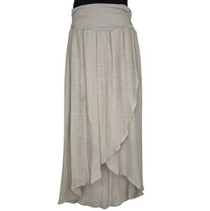 Apt. 9 High-Low Flowy Midi Skirt
